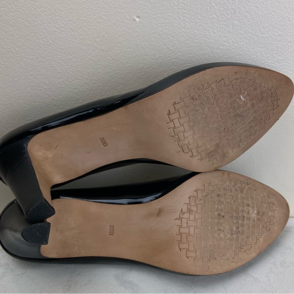Cole Haan Classic Black Patent Leather Heels Size 10B - Picture 11 of 12